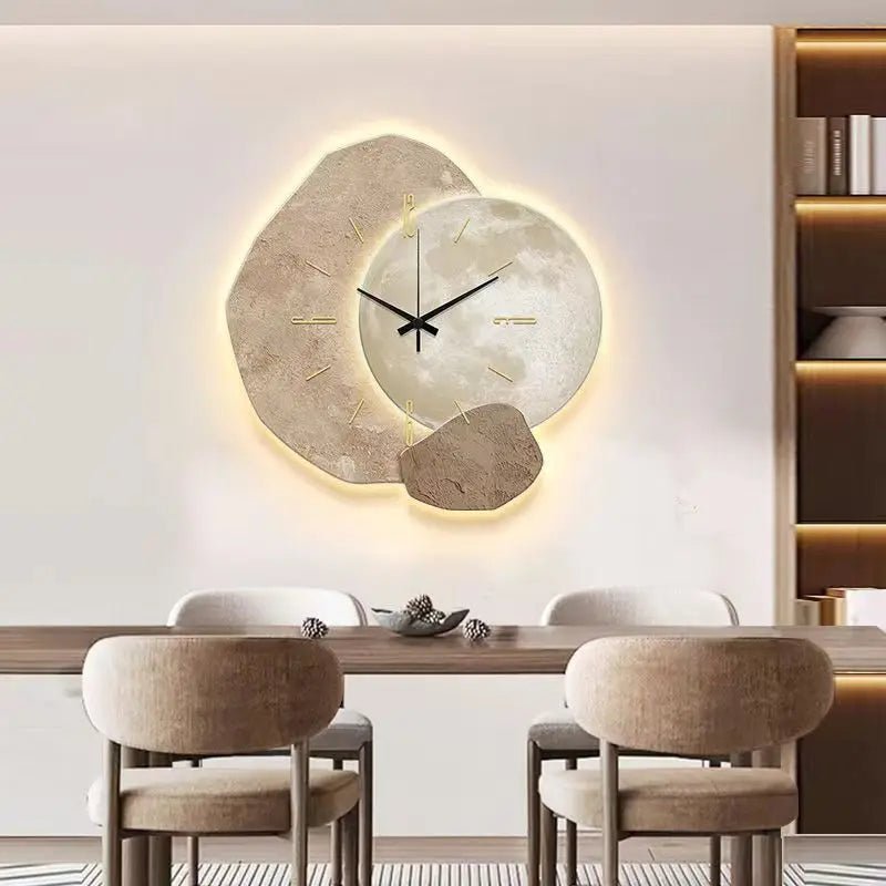 Scandinavian Style Wall Clock with Minimalist Design