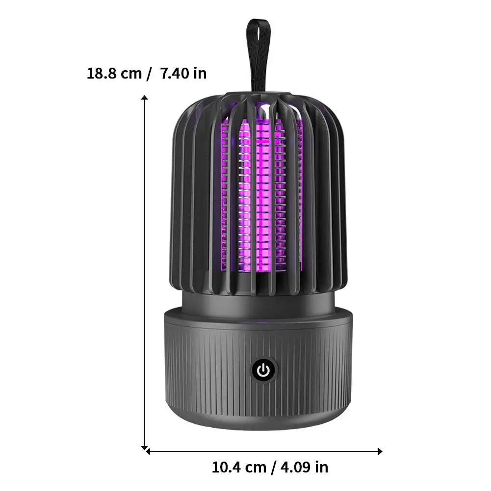 InsectGuard USB Bug Zapper – 360° Light Trap for Home Use