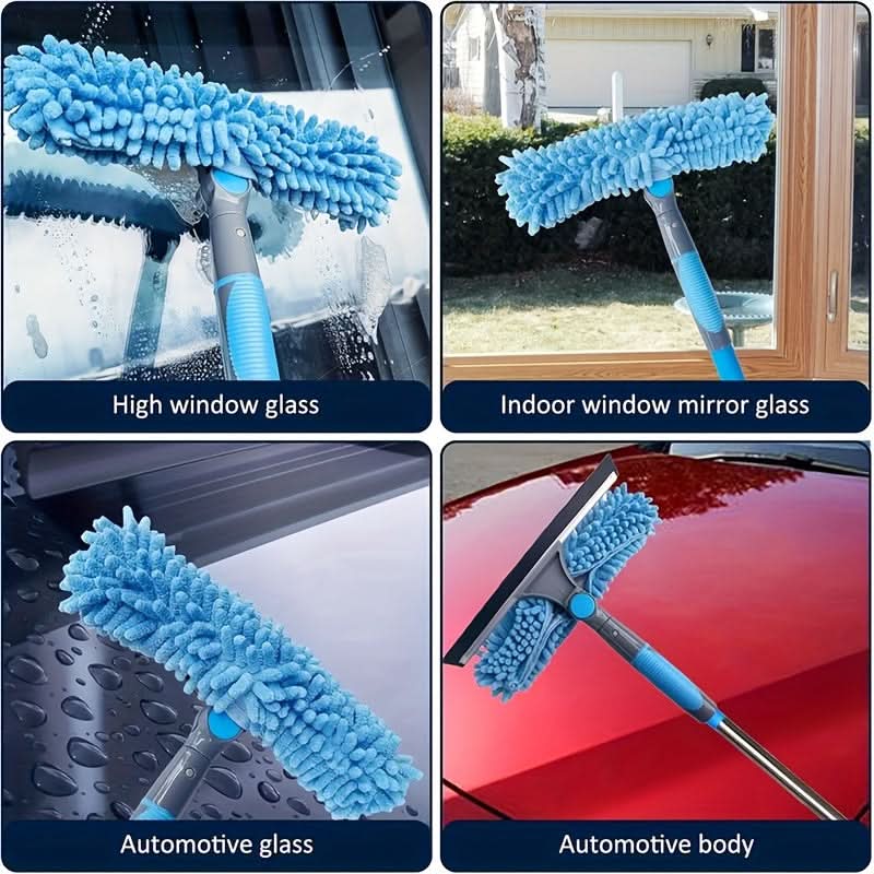 Versatile Window Cleaning Device for Streak-Free Results