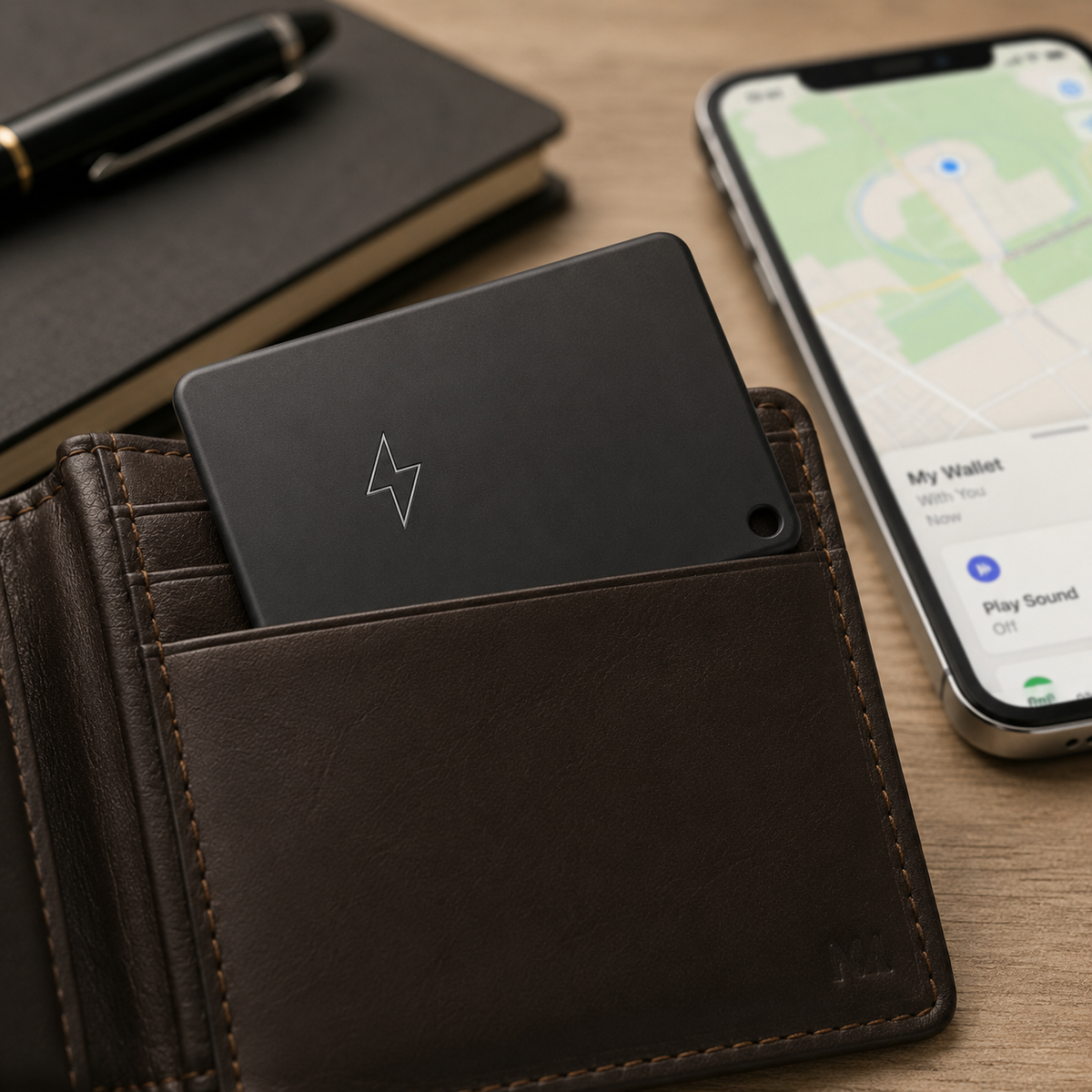 SlimGuard Tracker – Your Essential Wallet Companion