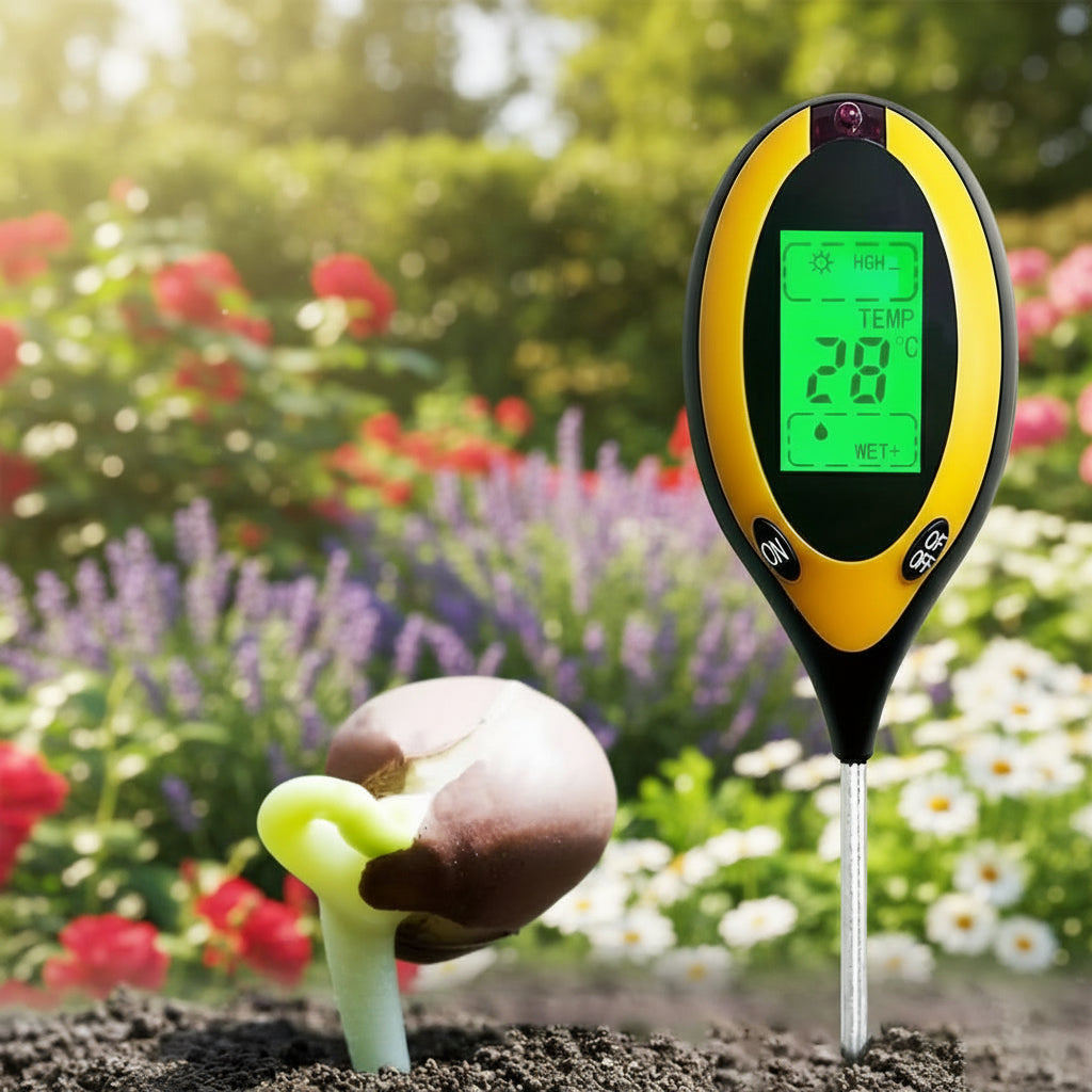 EcoGrow – 4-in-1 Soil Health Monitor for Thriving Gardens