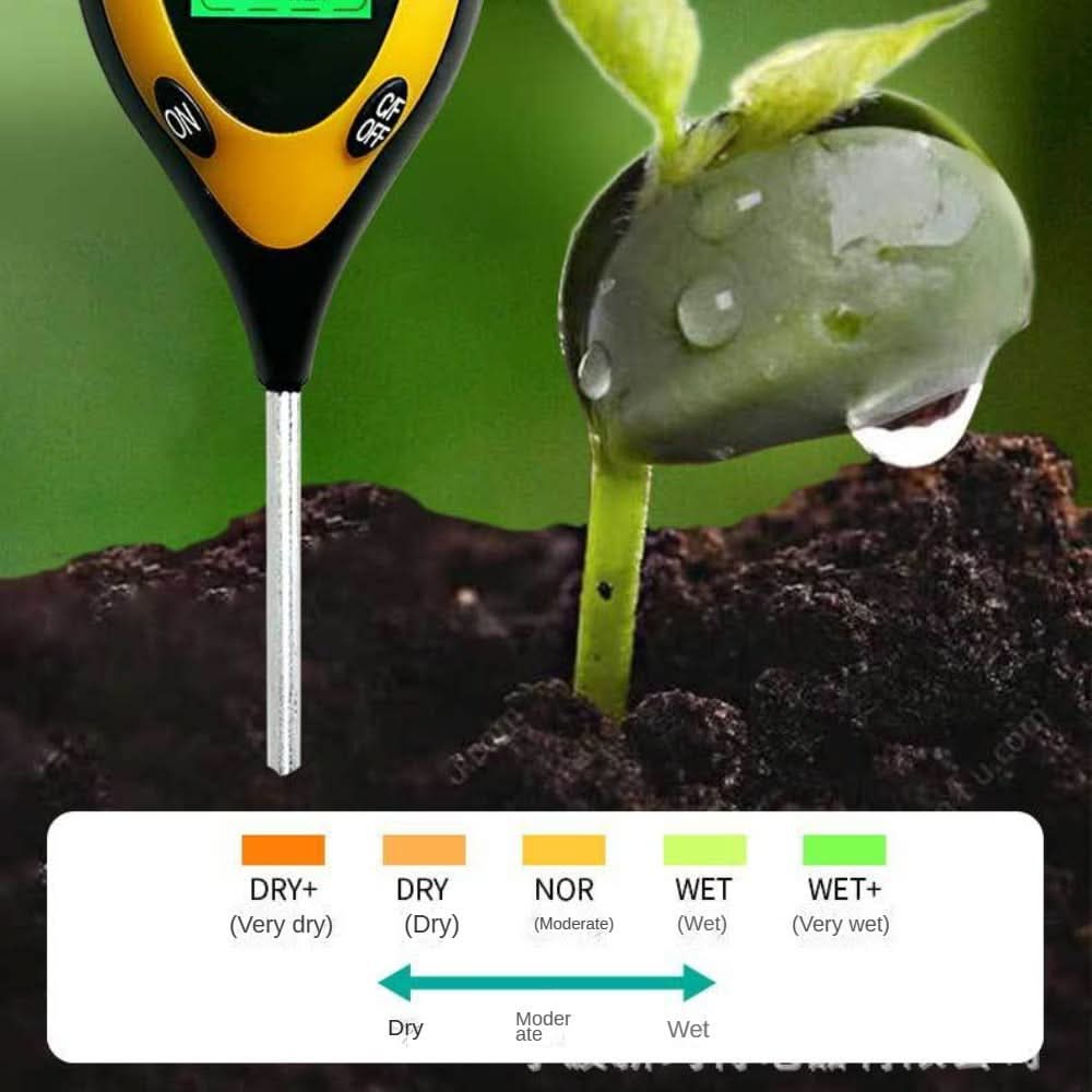 EcoGrow – 4-in-1 Soil Health Monitor for Thriving Gardens