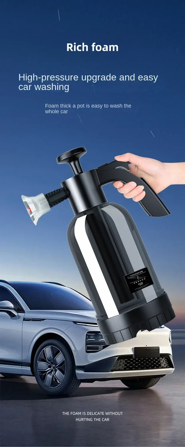 Effortless Foam Cleaning Sprayer for Cars and Home