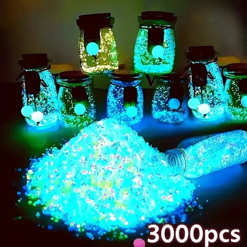 Luminara – Radiant Decorative Sand for Gardens and Aquariums