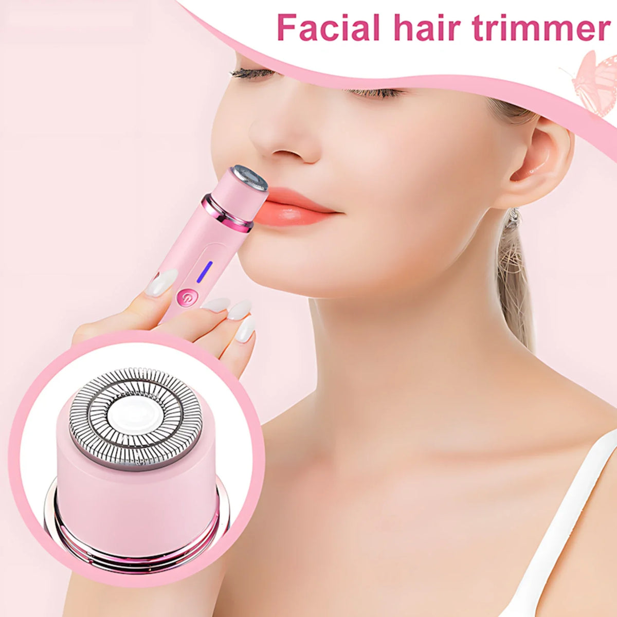BellaTrim Dual-Head Electric Grooming Kit for Women