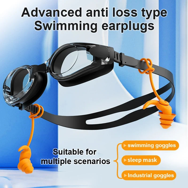 AquaGuard Swim Earplugs – Comfortable Waterproof Silicone Ear Protection for Water Activities