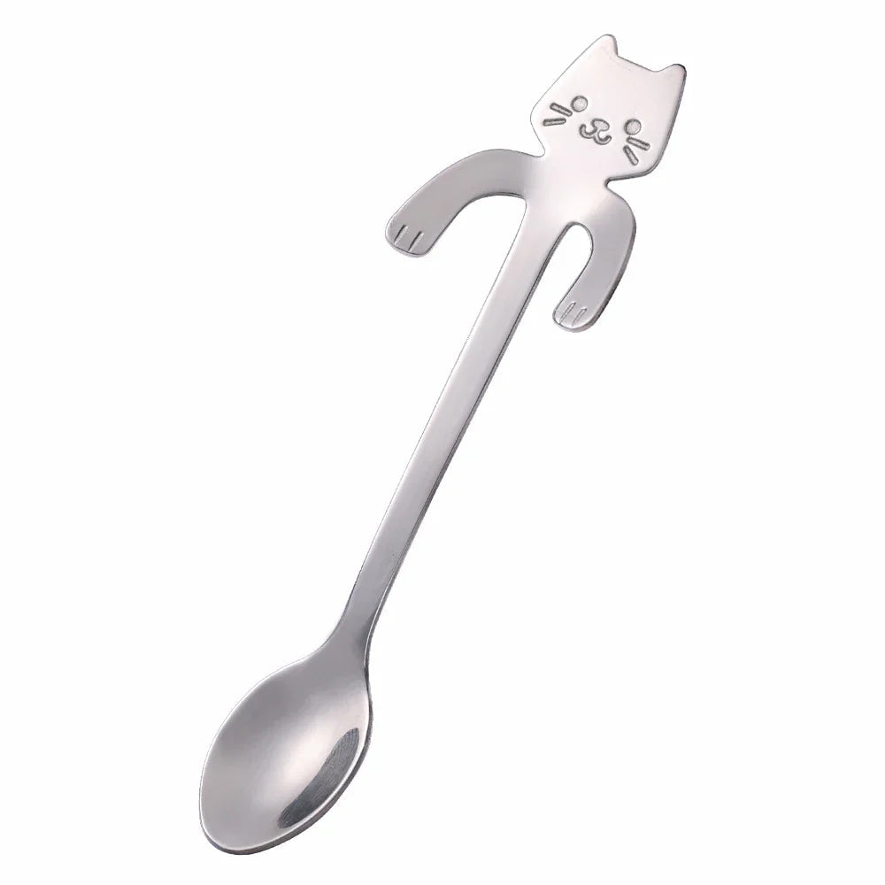 Stainless Steel Mini Spoon for Cats