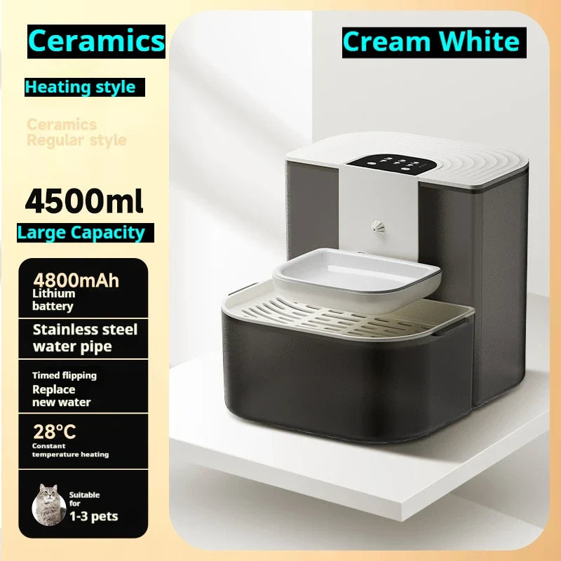HydraMate Gravity-Fed Pet Water Dispenser – Portable Hydration Solution for Dogs