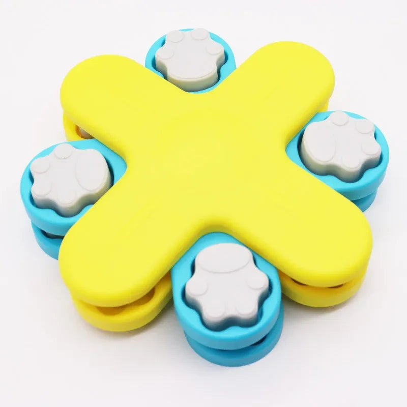 BrainyBites Interactive Puzzle Feeder for Dogs | Engaging Treat Dispensing Toy