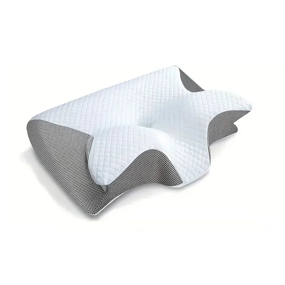 Ergonomic Contour Design Cervical Pillow – 2-in-1 Memory Foam