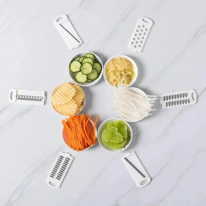 Versatile 9-in-1 Kitchen Food Processor for Effortless Prep
