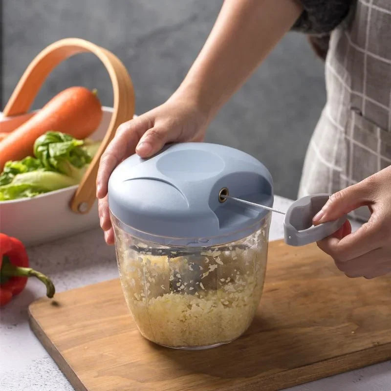 Handheld Food Chopper & Meat Grinder | Ergonomic Manual Processor