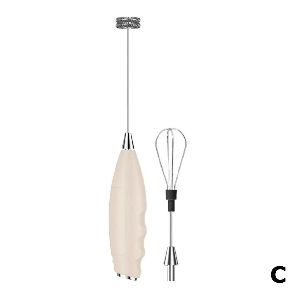 BrewMaster Cordless Milk Frother | Rechargeable Foam Maker for Lattes, Cappuccinos, and More