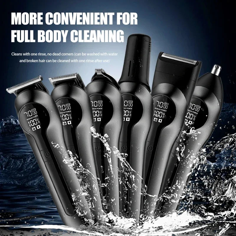 Ultimate Grooming Toolkit: 14-in-1 Cordless Trimmer Set