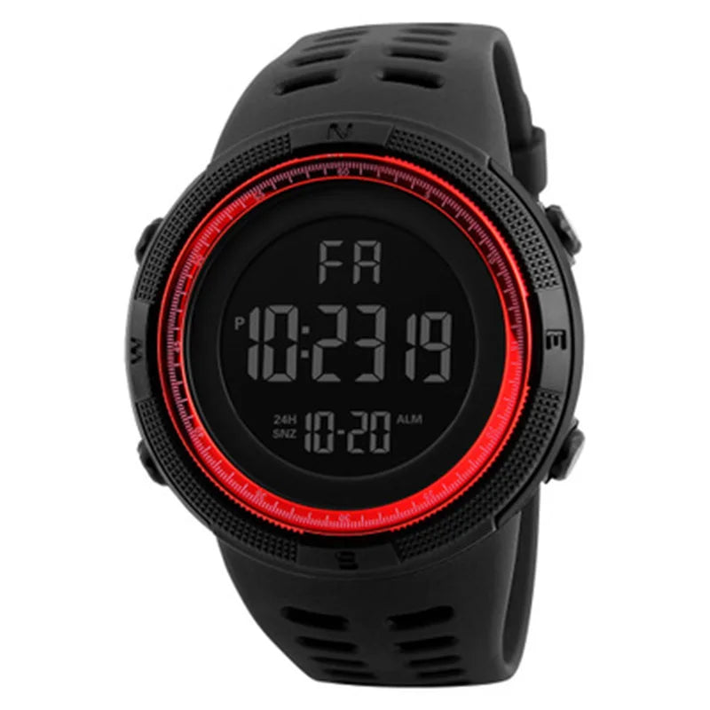 TitanPro Men's Luminous Digital Sports Watch – 50mm Bold Display