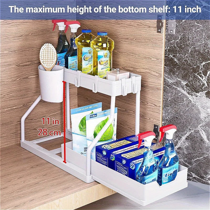 Stackable Spice Organizer and Storage Shelf