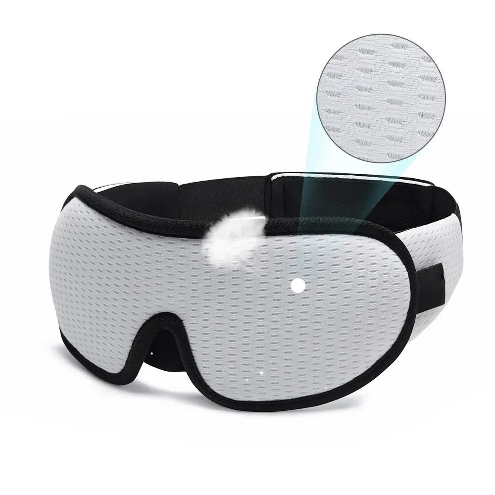 SereneDream 3D Comfort Eye Mask – Ultimate Light-Blocking Sleep Mask for Travel & Relaxation