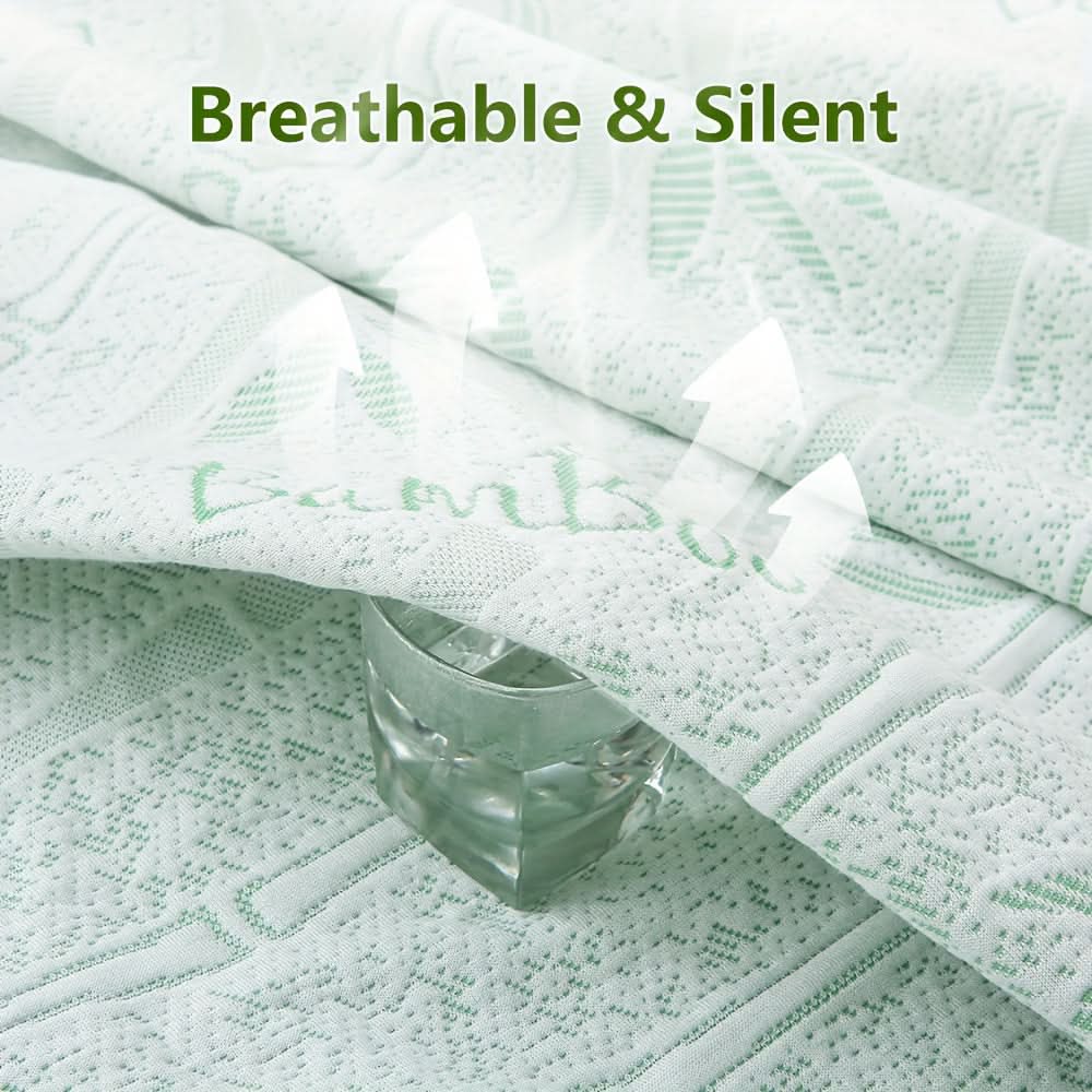EcoComfort – Ultra-Breathable Bamboo Mattress Protector for Summer Bliss