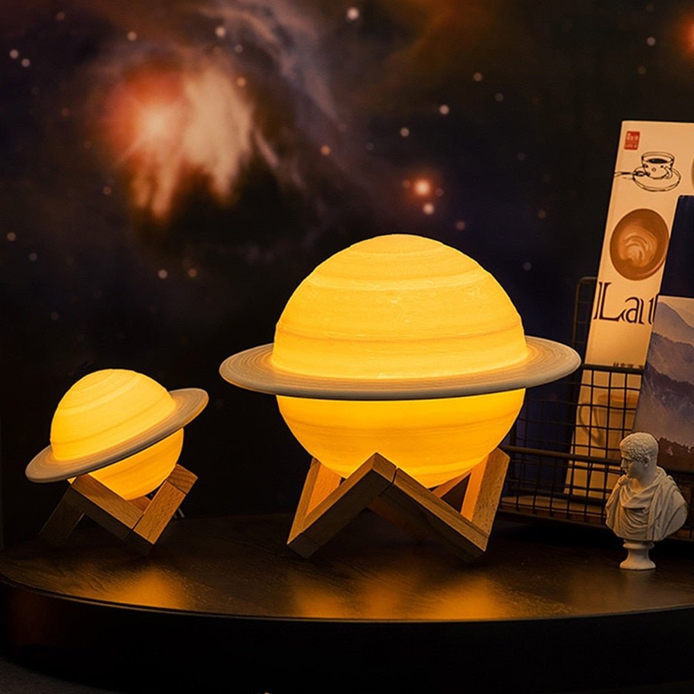 Celestial Glow Lamp: Versatile Touch-Activated Lighting