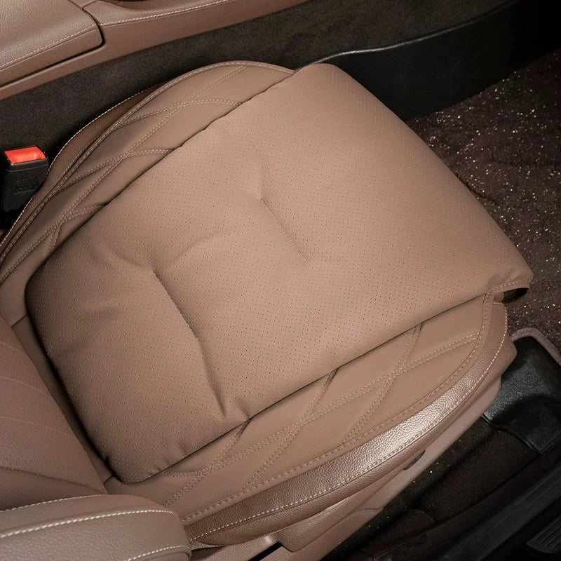 Revitalize Your Ride with Luxurious Leather Seat Cushion