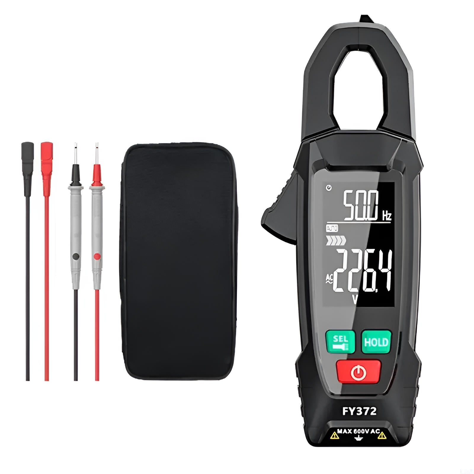 Smart Clamp Meter for AC and DC Voltage Measurement