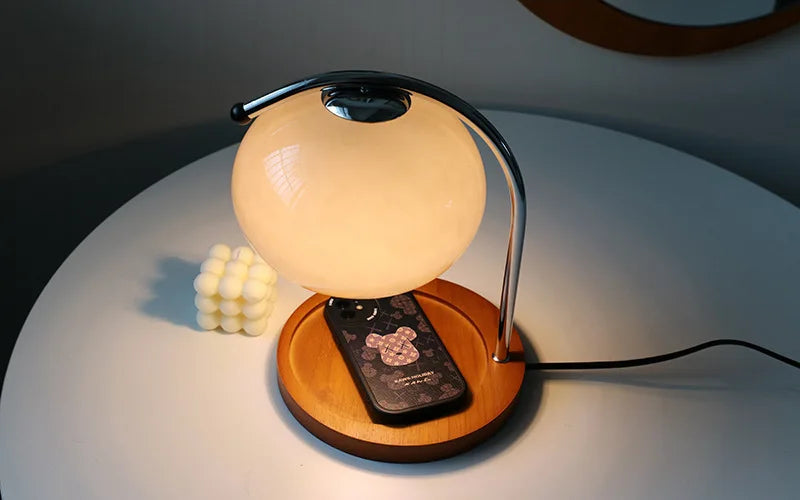 Chic Glass Candle Warmer Lamp for Fragrant Ambiance