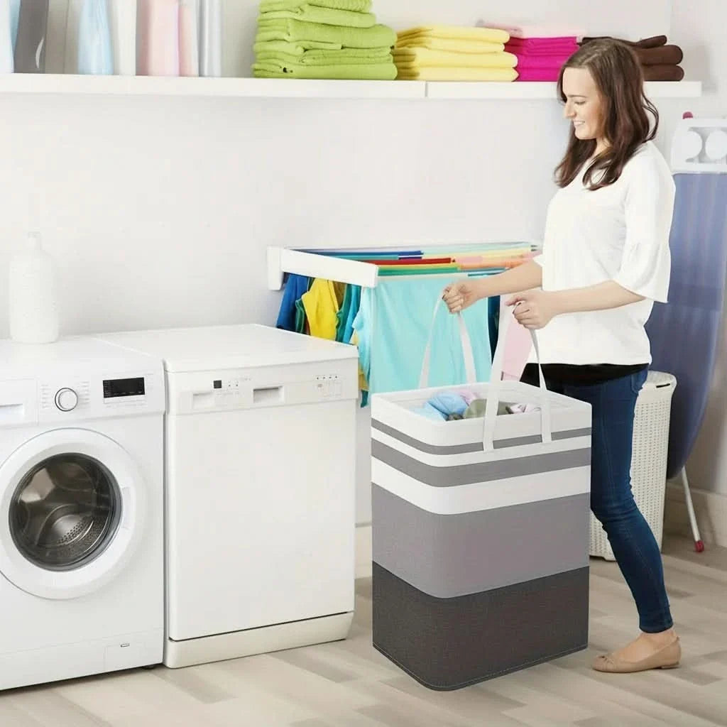 SmartSpace – Oversized Laundry Bin with Ergonomic Handles