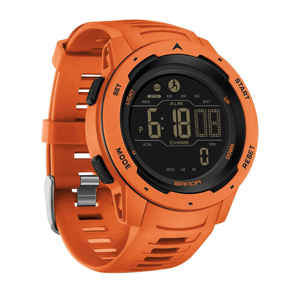 Rugged Outdoor Activity Tracker Watch – Waterproof & Durable