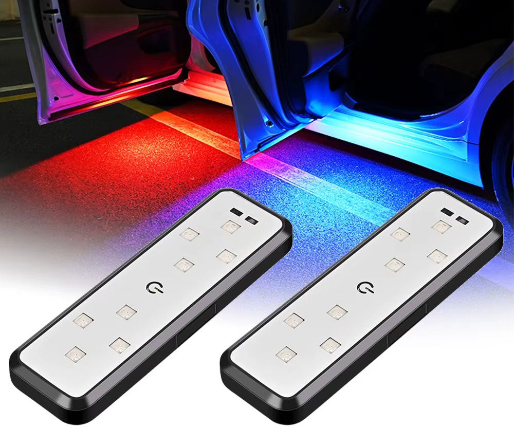 Illuminating Car Door Lights with Magnetic Activation