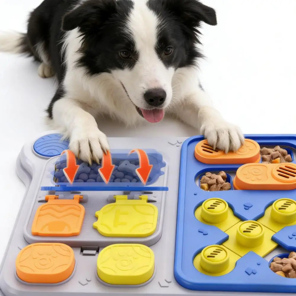 BrainBoost | Smart Dog Puzzle Feeder | Engaging Slow Feeder for Small & Medium Dogs