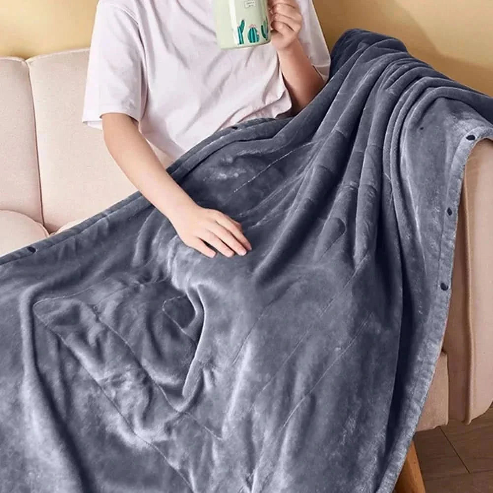 SnuggleGlow – Electric Throw Blanket for Ultimate Comfort