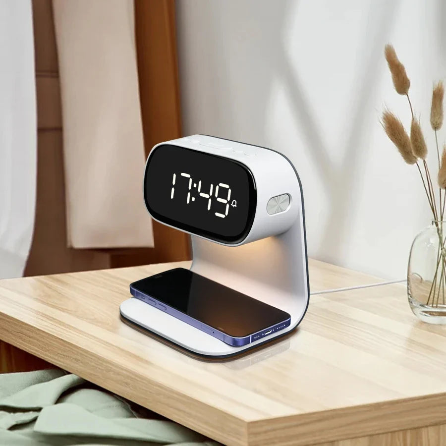 Lumos Smart Alarm Clock with Wireless Charging & Soothing Light