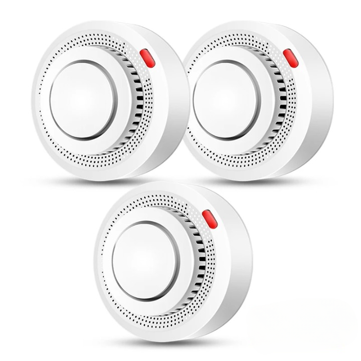 WiFi Smoke Alarm with 85dB Alert – Smart Fire Detection System