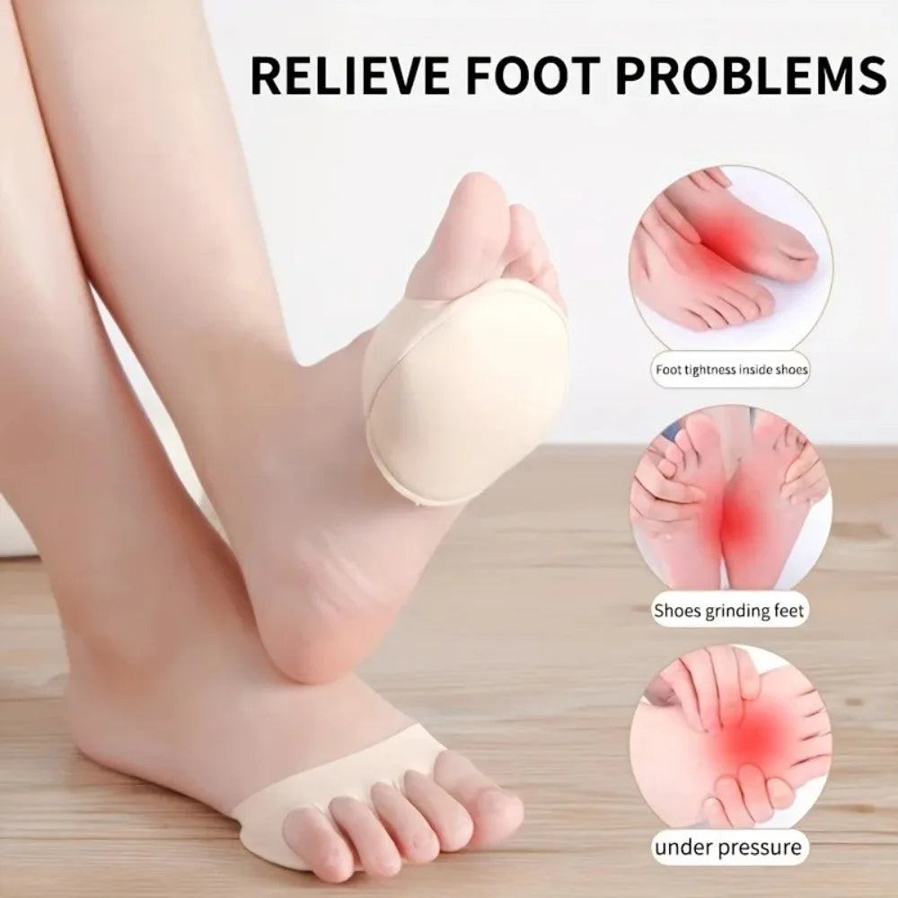 Sleek Comfort Metatarsal Pads for High Heels – Discreet Forefoot Cushions