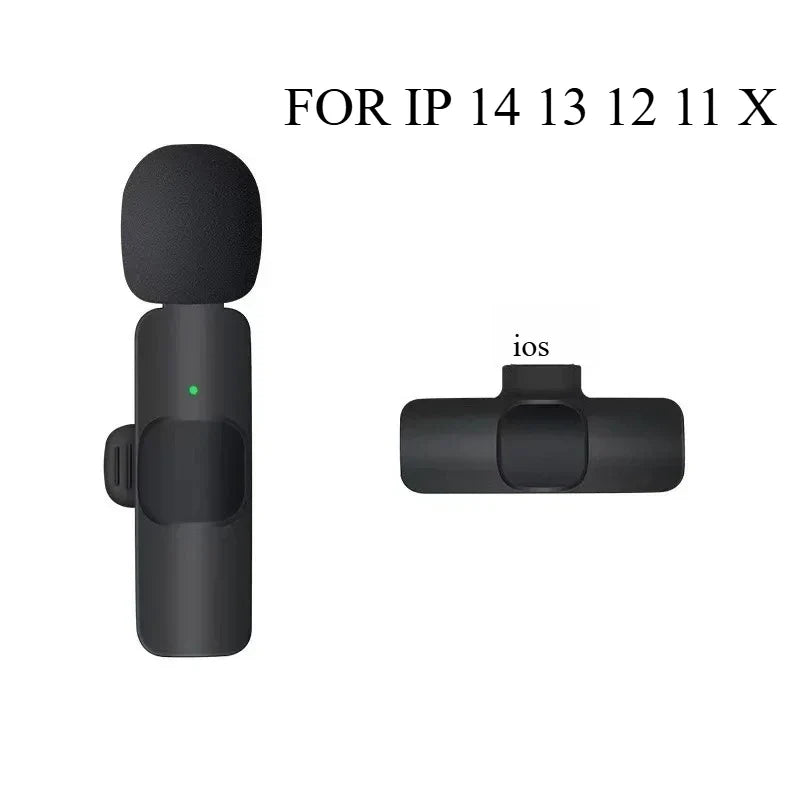 Compact Wireless Lavalier Mic for USB-C Smartphones – Ideal for Vlogging and Streaming