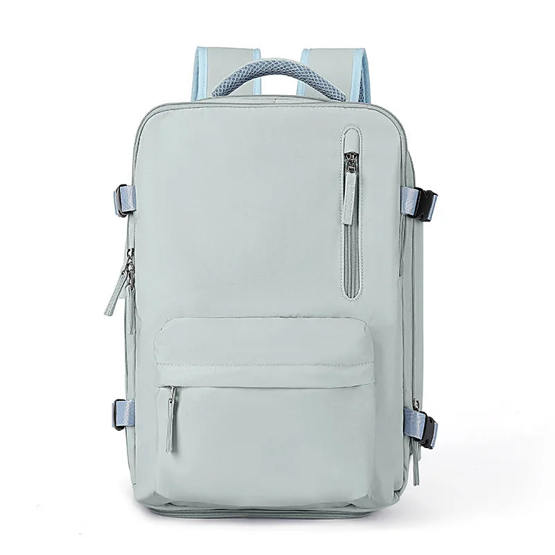 Versatile Travel Backpack with Shoe Storage Compartment