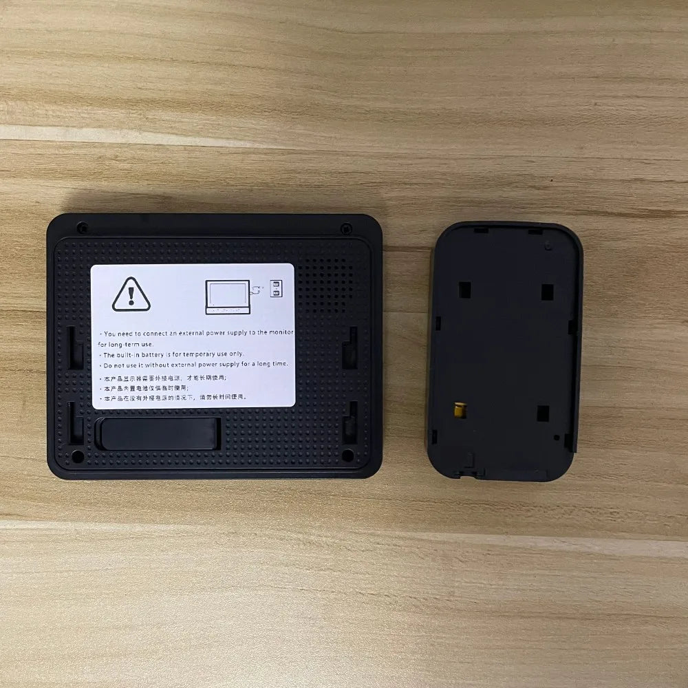 Video Doorbell with 4.3-Inch IPS Display and Night Vision Capability