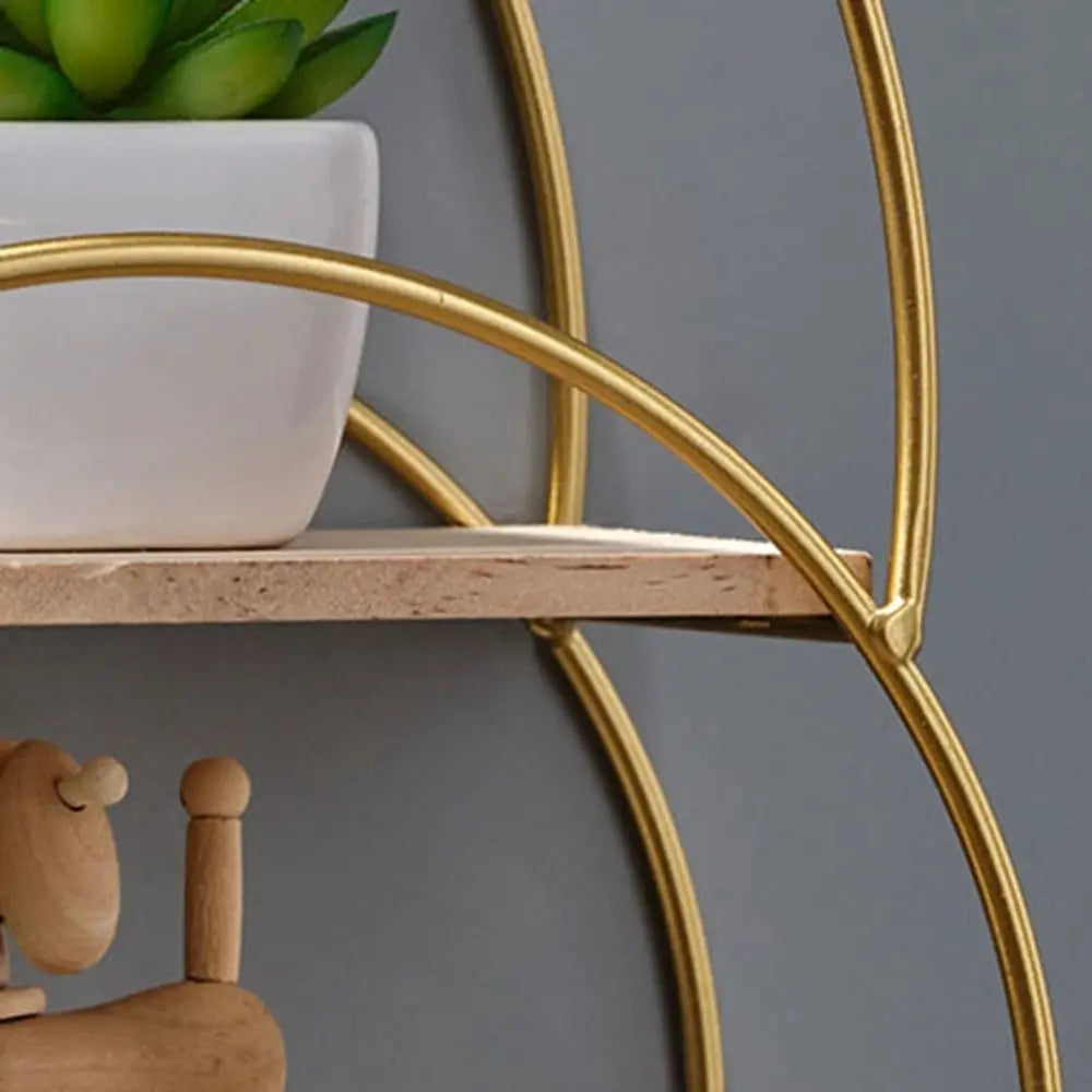 Stylish Multi-Tier Wall Shelf for Elegant Displays