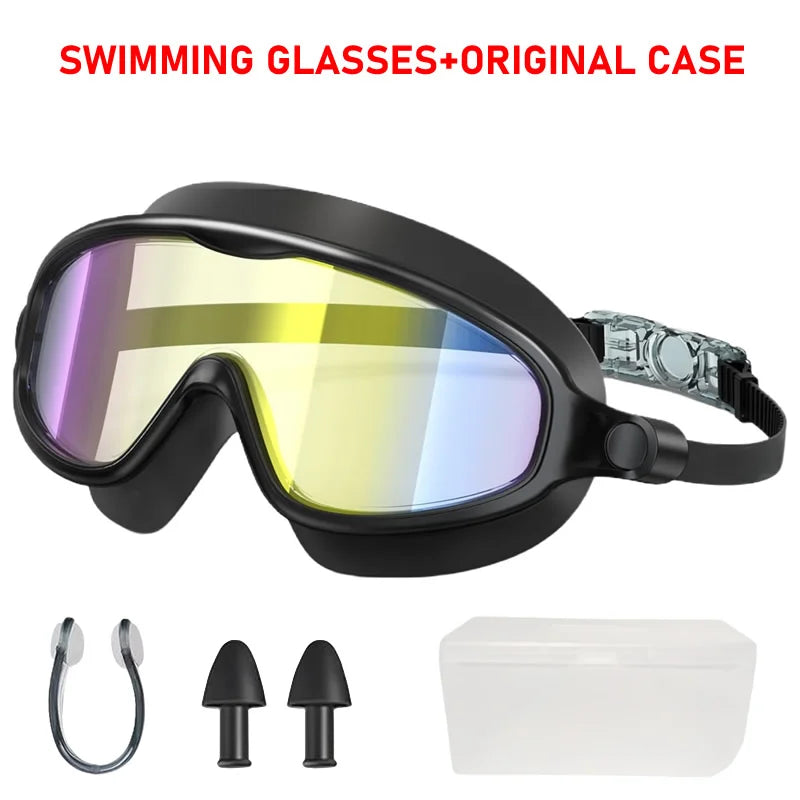 AquaVision Youth Swim Goggles | Comfortable Anti-Fog Design with UV Shielding for Ages 3–15
