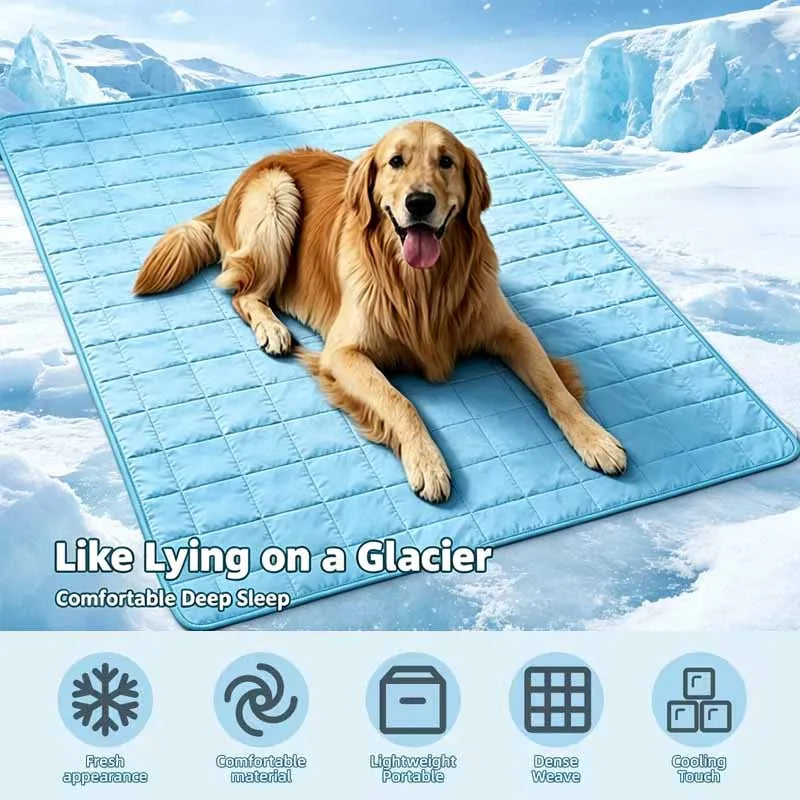 Ultimate XL Pet Cooling Pad – Spacious, Breathable Bed for Dogs