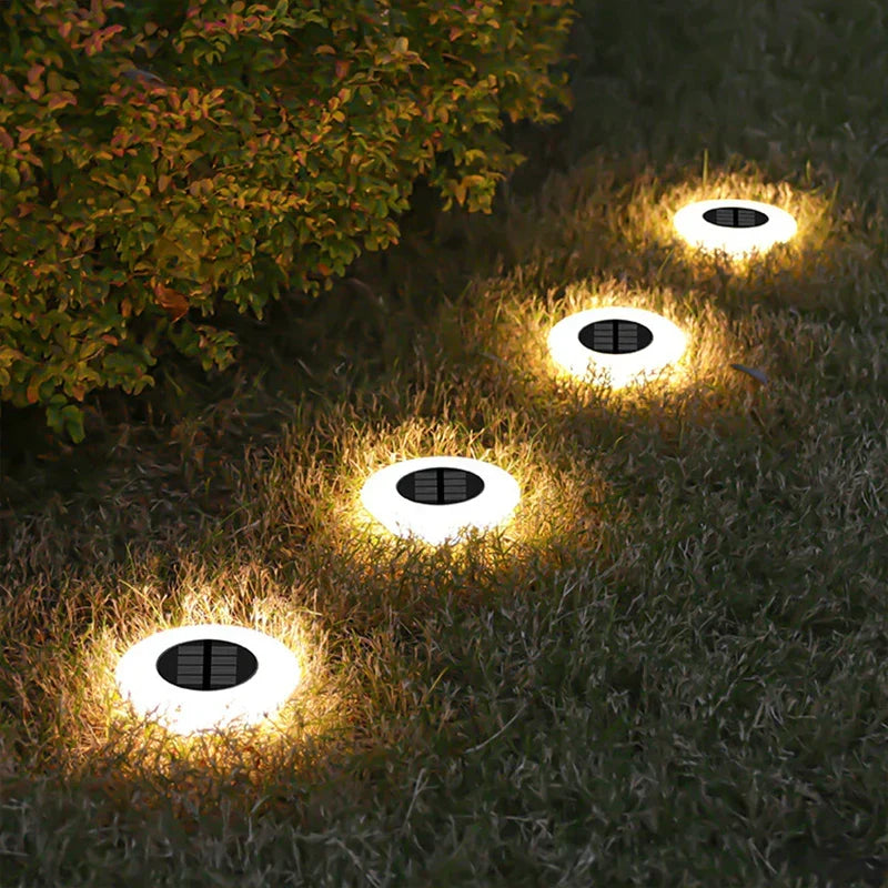 Eco-Friendly Solar Pathway Lights – 4-Pack with 14 LEDs