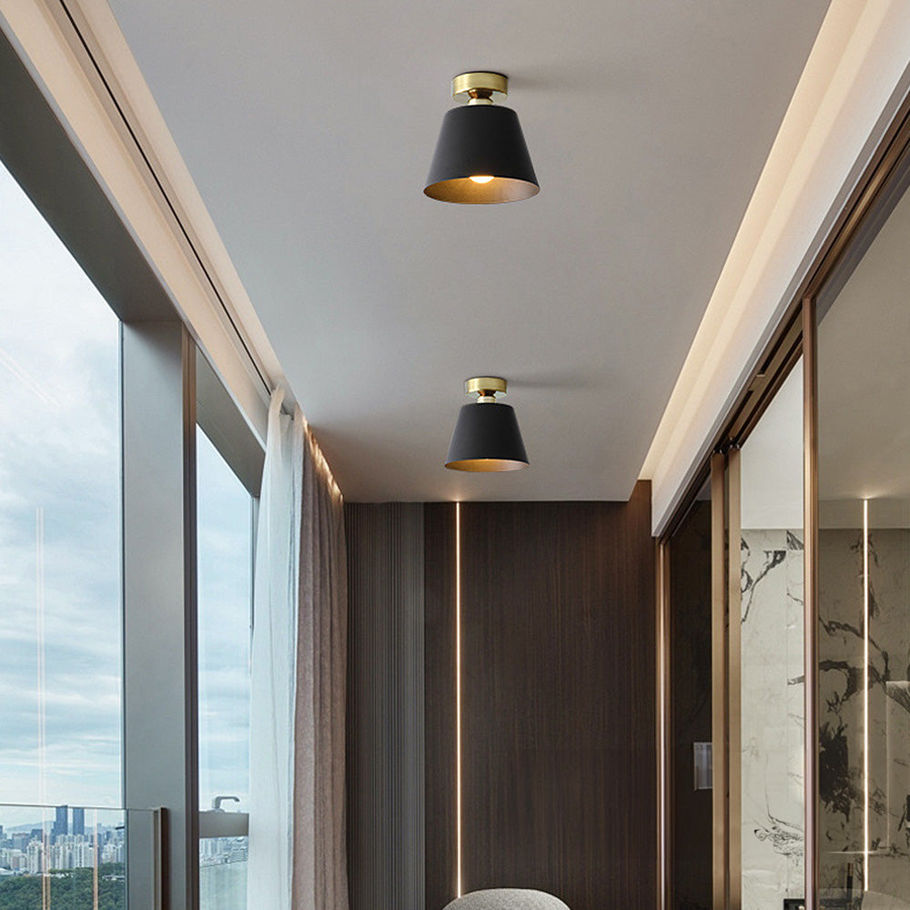 Modern Minimalist Ceiling Light with E27 Base for Home Decor