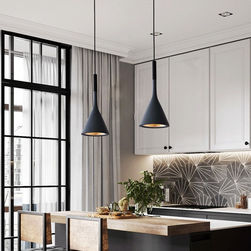 Adjustable Pendant Light with Scandinavian Design
