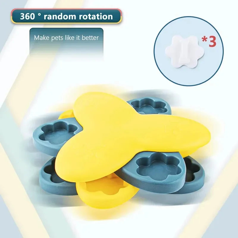 BrainyBites Interactive Puzzle Feeder for Dogs | Engaging Treat Dispensing Toy
