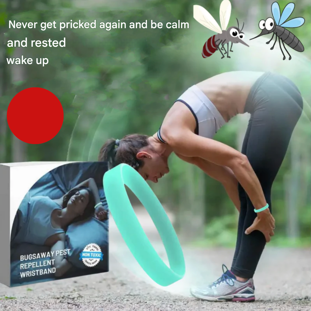 Insect Repellent Bracelet – Mosquito Defense Band