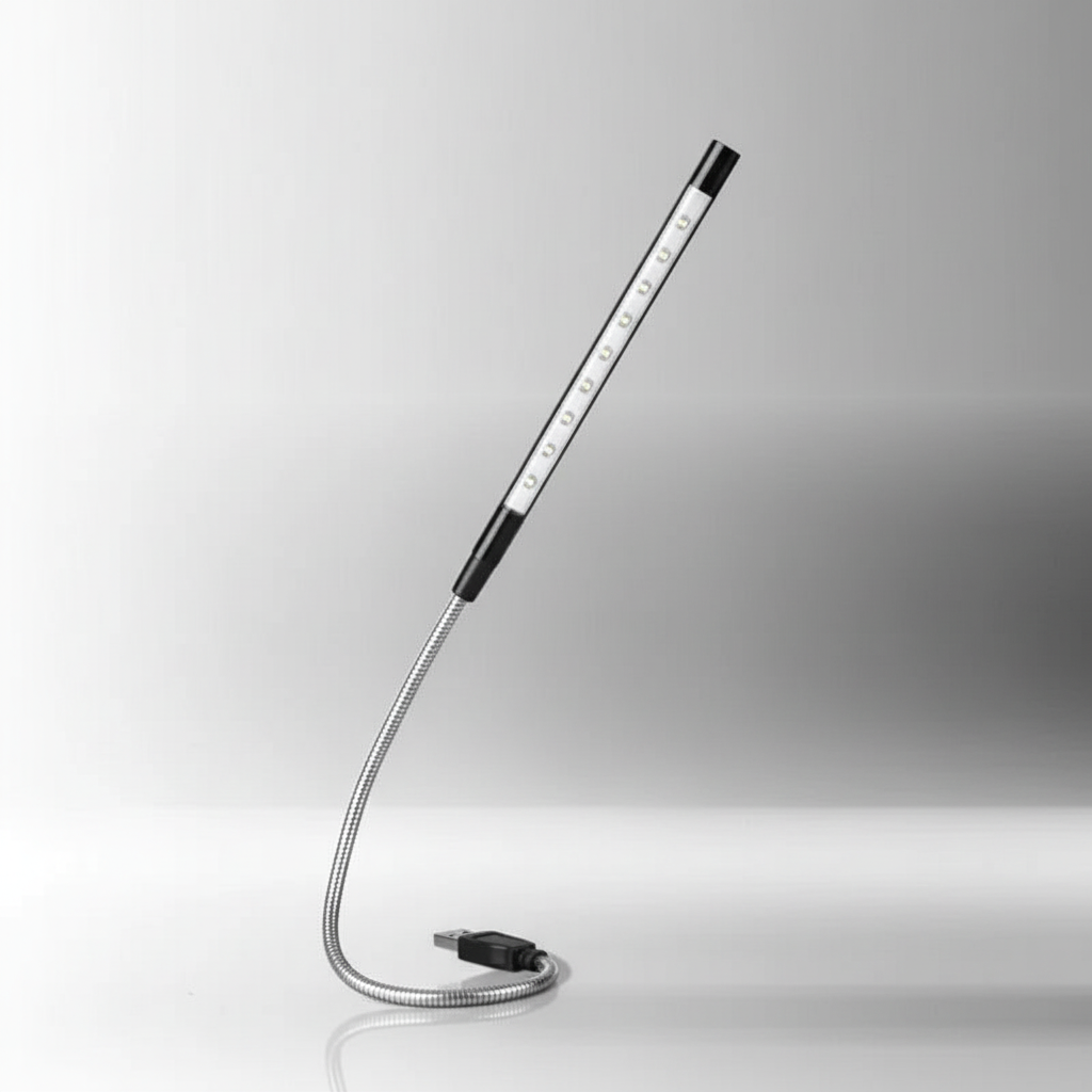 Compact LED Table Lamp for Reading