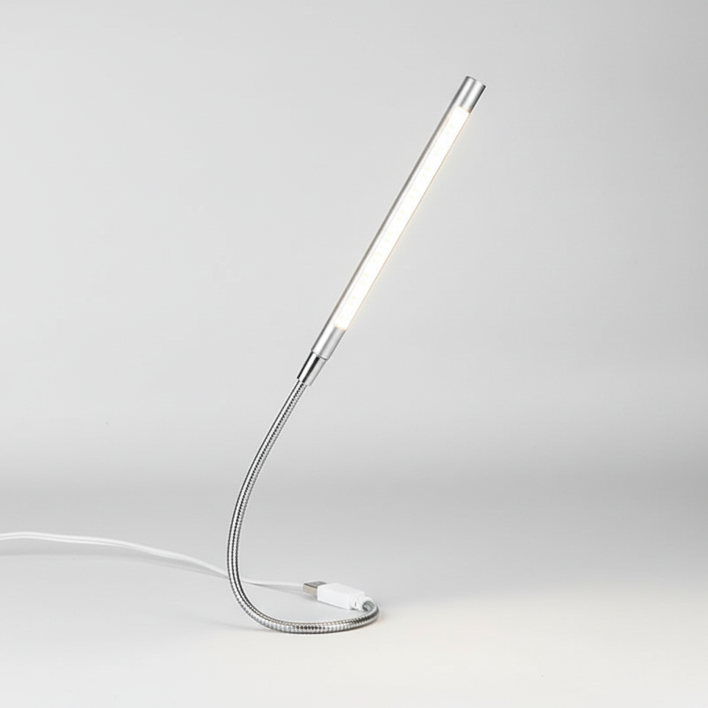Compact LED Table Lamp for Reading