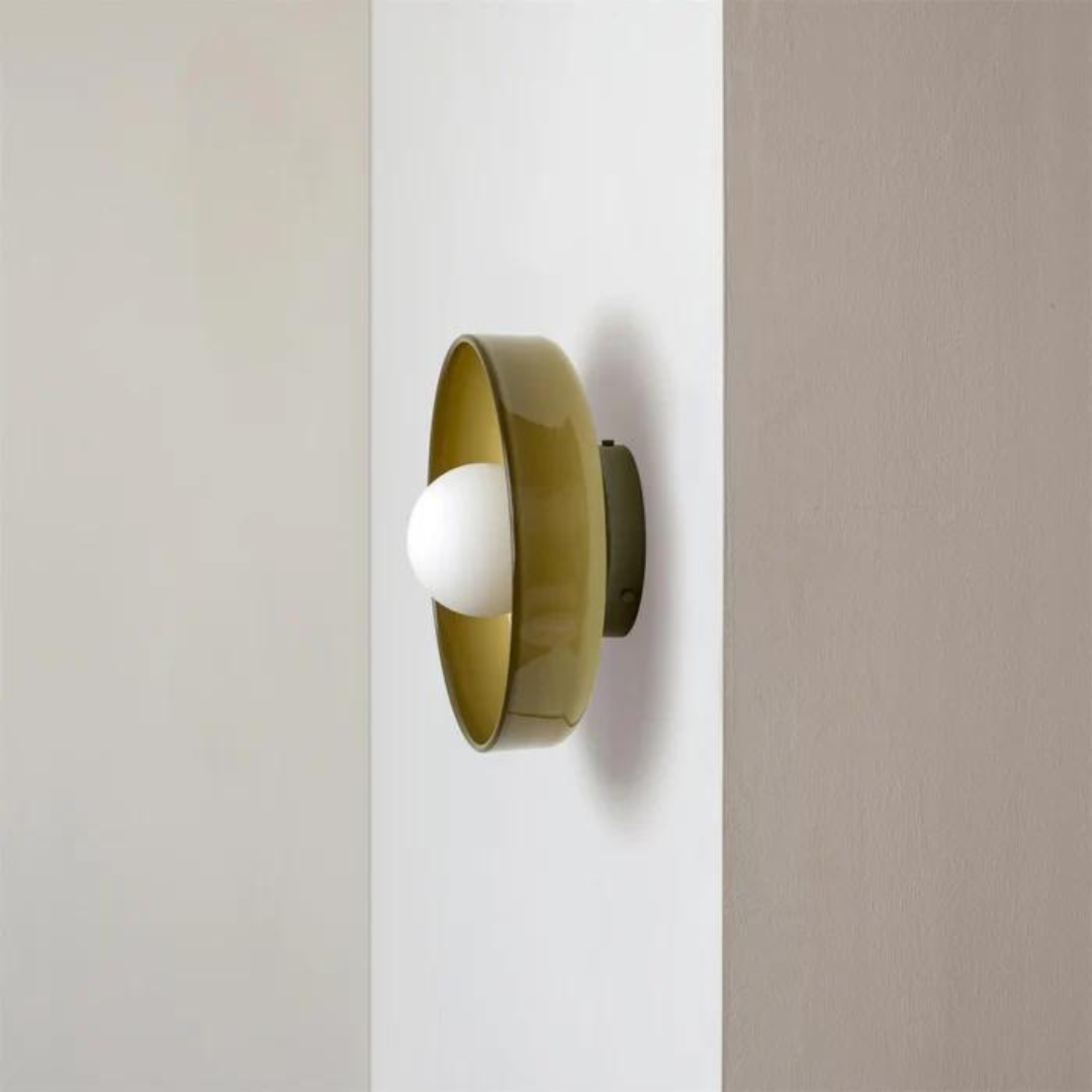 Contemporary Sphere Ceiling Light Fixture - Slim Design