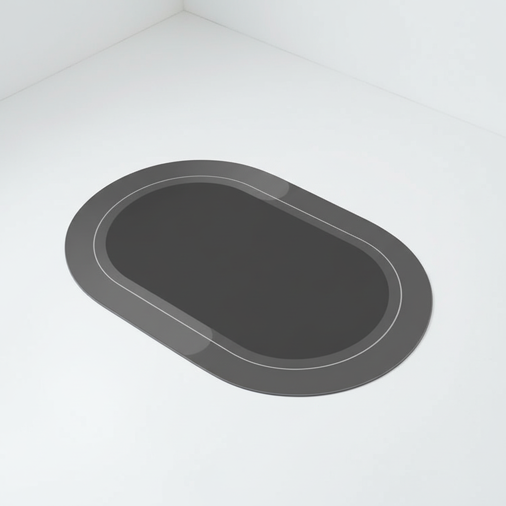 Absorbent Bathroom Rug - Fast-Drying Mat