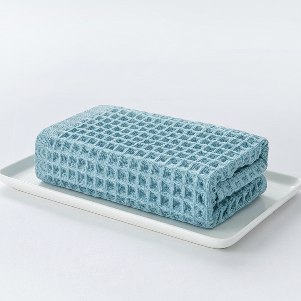Waffle Texture Quick-Dry Towel